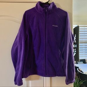 Columbia fleece zip-up